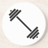 Dumbells Getränkeuntersetzer (Vorne)