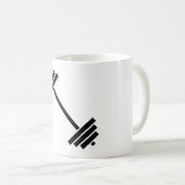 Dumbells Kaffeetasse (VorderseiteRechts)