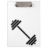 Dumbells Klemmbrett (Vorderseite)