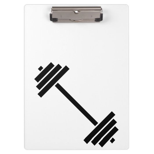 Dumbells Klemmbrett (Vorderseite)