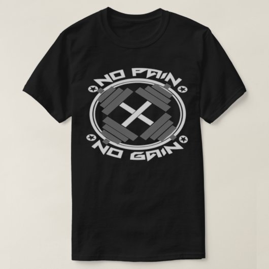 Dumbells No Pain No Gain Design Pullover (Design vorne)