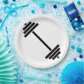 Dumbells Pappteller (Party)