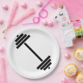 Dumbells Pappteller (Party)