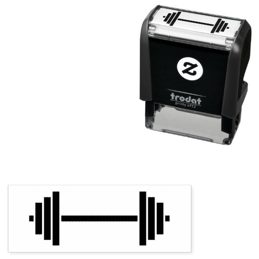 Dumbells Permastempel (Beispiel)