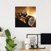 Dumbells Poster (Heimbüro)
