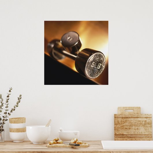 Dumbells Poster (Küche)