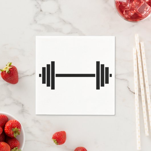 Dumbells Serviette (Beispiel)