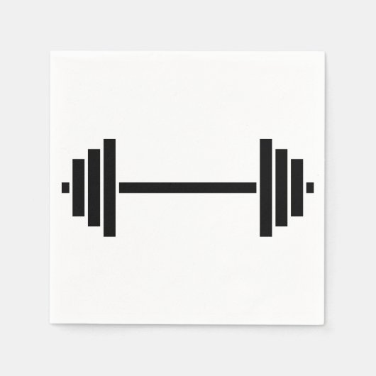 Dumbells Serviette (Vorderseite)