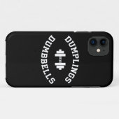 Dumbells und Dumplings - Funny Bulking Novelty Case-Mate iPhone Hülle (Rückseite (Horizontal))