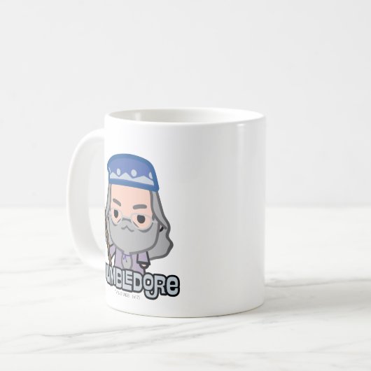 Dumbledore Cartoon Art Kaffeetasse (Vorderseite Links)