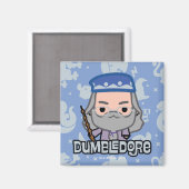 Dumbledore Cartoon Art Magnet (Vorderseite/Rückseite)