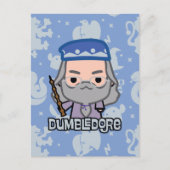 Dumbledore Cartoon Art Postkarte (Vorderseite)
