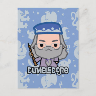 Dumbledore Cartoon Art Postkarte