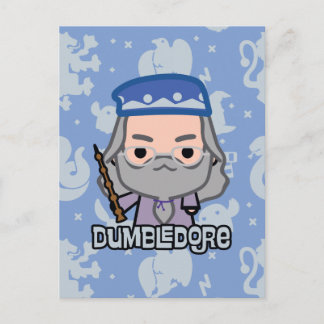 Dumbledore Cartoon Art Postkarte