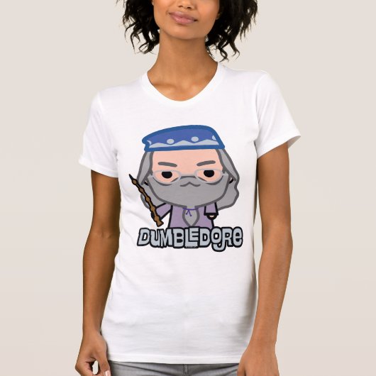 Dumbledore Cartoon Art T-Shirt (Vorderseite)