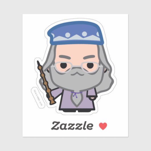 Dumbledore Cartoon-Charakter-Kunst Aufkleber (Blatt)