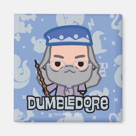 Dumbledore Cartoon-Charakter-Kunst Magnet (Vorne)