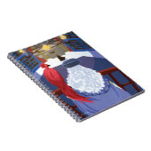 Dumbledore & Fawkes auf dem Balkon Notizblock (Rechte Seite)