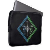 Dumbledore & Grindlewald Bluttroth Grafik Laptopschutzhülle (Vorne Rechts)