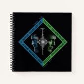 Dumbledore & Grindlewald Bluttroth Grafik Notizblock (Vorderseite)