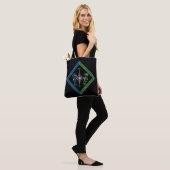 Dumbledore & Grindlewald Bluttroth Grafik Tasche (Am Model)