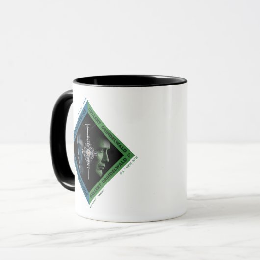 Dumbledore & Grindlewald Bluttroth Grafik Tasse (Vorderseite Links)