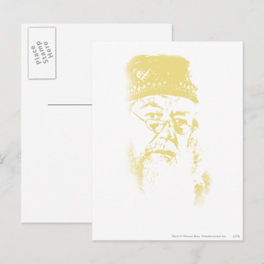 Dumbledore Postkarte (Vorne/Hinten)