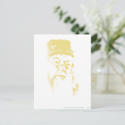 Dumbledore Postkarte (Stehend Vorderseite)