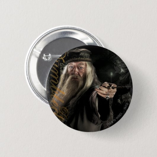 Dumbledore-Script-Logo Button (Vorne & Hinten)