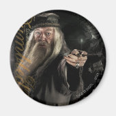 Dumbledore-Script-Logo Magnet (Vorne)