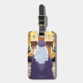 Dumbledore spricht in der Großen Halle der Hogwart Gepäckanhänger (Vorderseite vertikal)