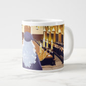 Dumbledore spricht in der Großen Halle der Hogwart Jumbo-Tasse (Vorderseite Rechts)