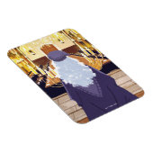 Dumbledore spricht in der Großen Halle der Hogwart Magnet (Rechte Seite)