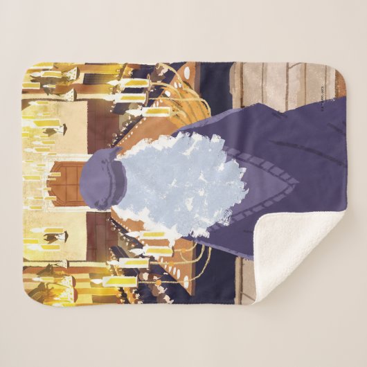 Dumbledore spricht in der Großen Halle der Hogwart Sherpadecke (Vorderseite (Horizontal))