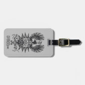 Dumbledore-Wappen Gepäckanhänger (Vorderseite horizontal)