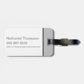 Dumbledore-Wappen Gepäckanhänger (Rückseite horizontal)