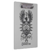 Dumbledore-Wappen Klemmbrett (Rechts)