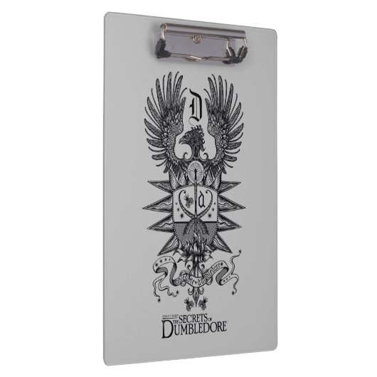 Dumbledore-Wappen Klemmbrett (Rechts)