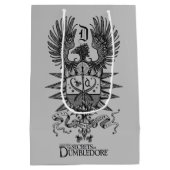 Dumbledore-Wappen Mittlere Geschenktüte (Rückseite)