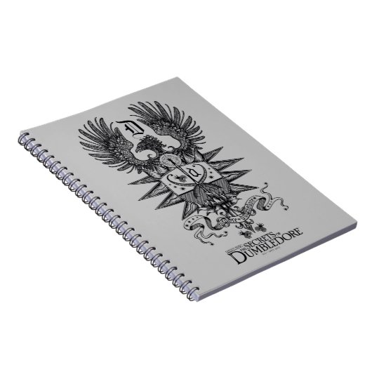 Dumbledore-Wappen Notizblock (Rechte Seite)