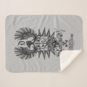 Dumbledore-Wappen Sherpadecke (Vorderseite (Horizontal))