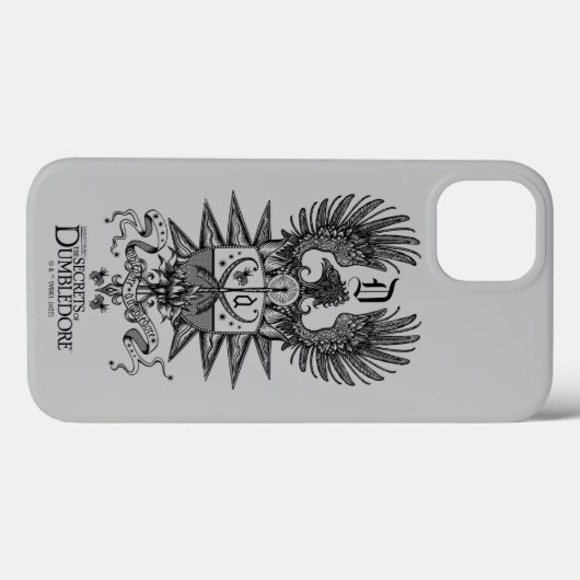 Dumbledore's Crest Case-Mate iPhone Hülle (Rückseite (Horizontal))