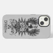 Dumbledore's Crest iPhone Hülle (Rückseite (Horizontal))