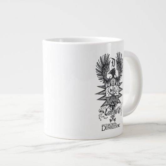 Dumbledore's Crest Jumbo-Tasse (Vorderseite Rechts)