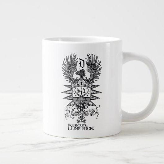 Dumbledore's Crest Jumbo-Tasse (Rechts)