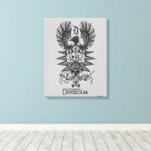 Dumbledore's Crest Leinwanddruck (Insitu (Holzboden))