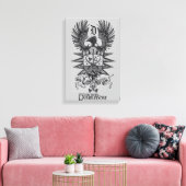 Dumbledore's Crest Leinwanddruck (Insitu (Wohnzimmer))