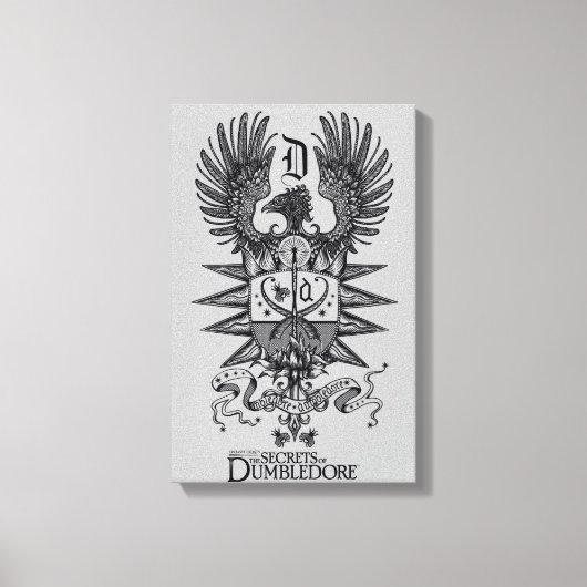 Dumbledore's Crest Leinwanddruck (Vorderseite)