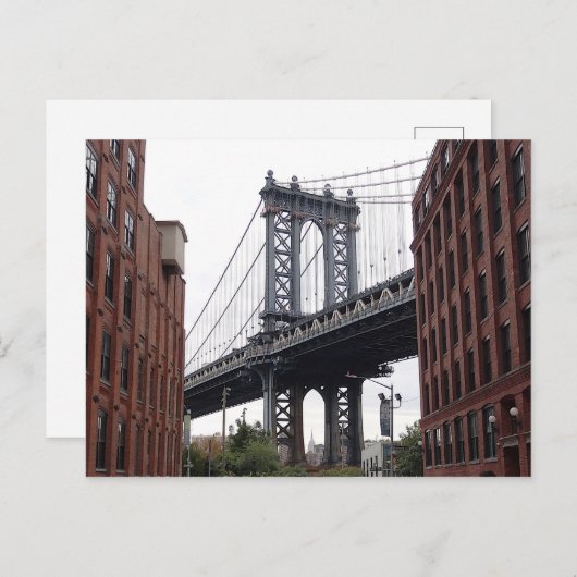 DUMBO, Brooklyn #1 Postcard Postkarte (Vorne/Hinten)