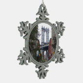 DUMBO, Brooklyn #2 Snowflake Ornament (Links)